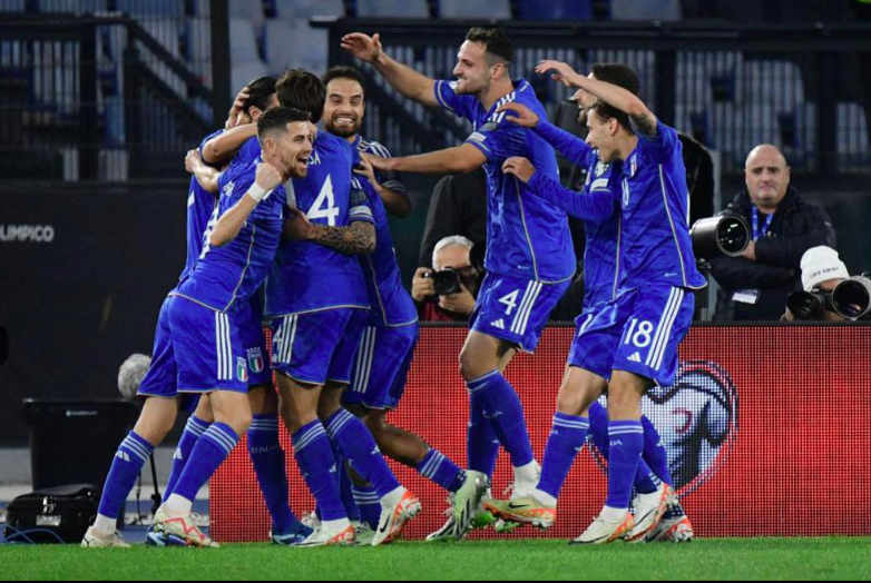 开云-意大利逆转北马其顿,占据小组头名位置